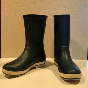 Speedy Top Sider Rubber Rain Boots